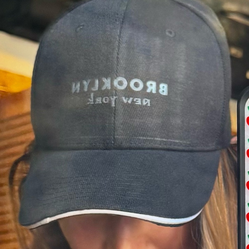 BROOKLYN New York Embroidered Baseball Cap - Black